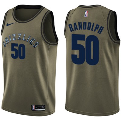 Nike Memphis Grizzlies #50 Zach Randolph Green Salute to Service Youth NBA Swingman Jersey